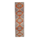 1970s Vintage Turkish Oushak Diamond Wool Runner 90x351