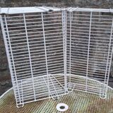 Interlocking rack made of sheathed metal wire