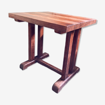 Solid wood bistro table