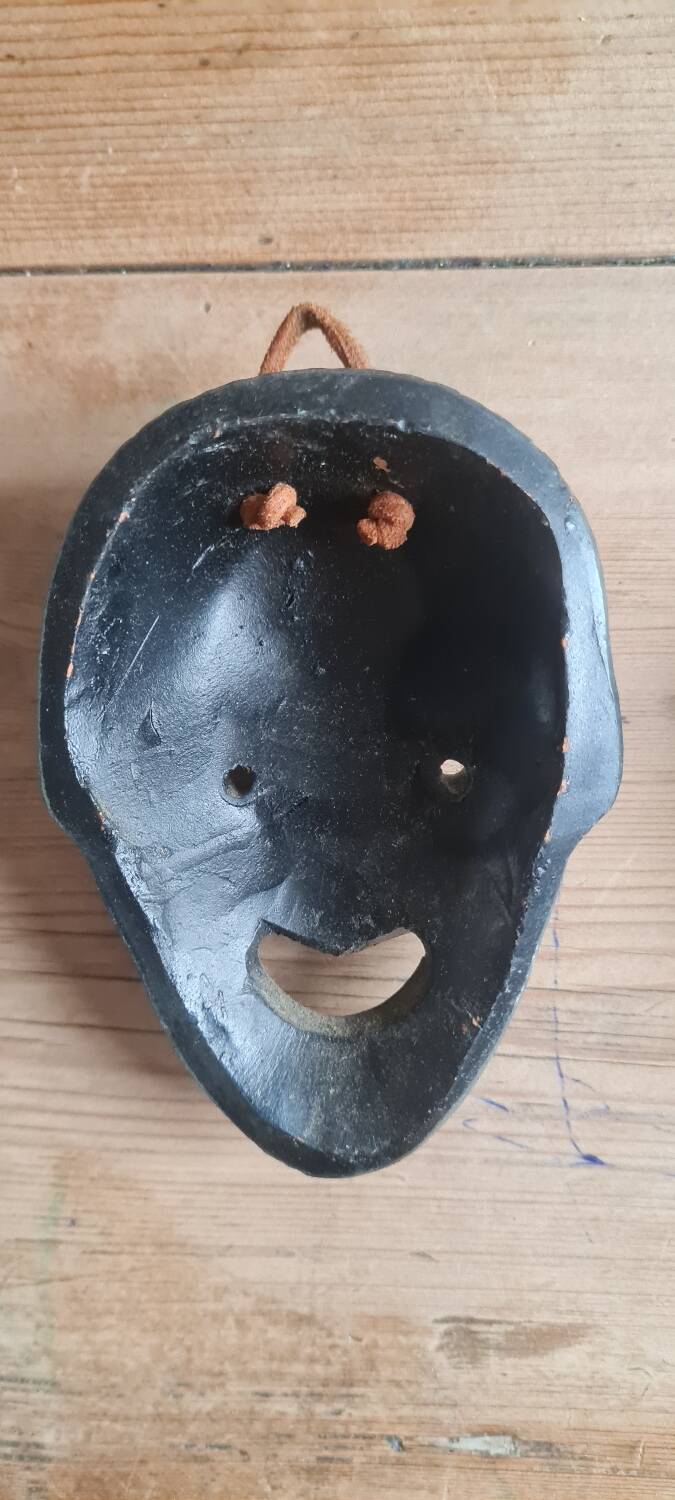 Pair of ancient Greek terracotta masks