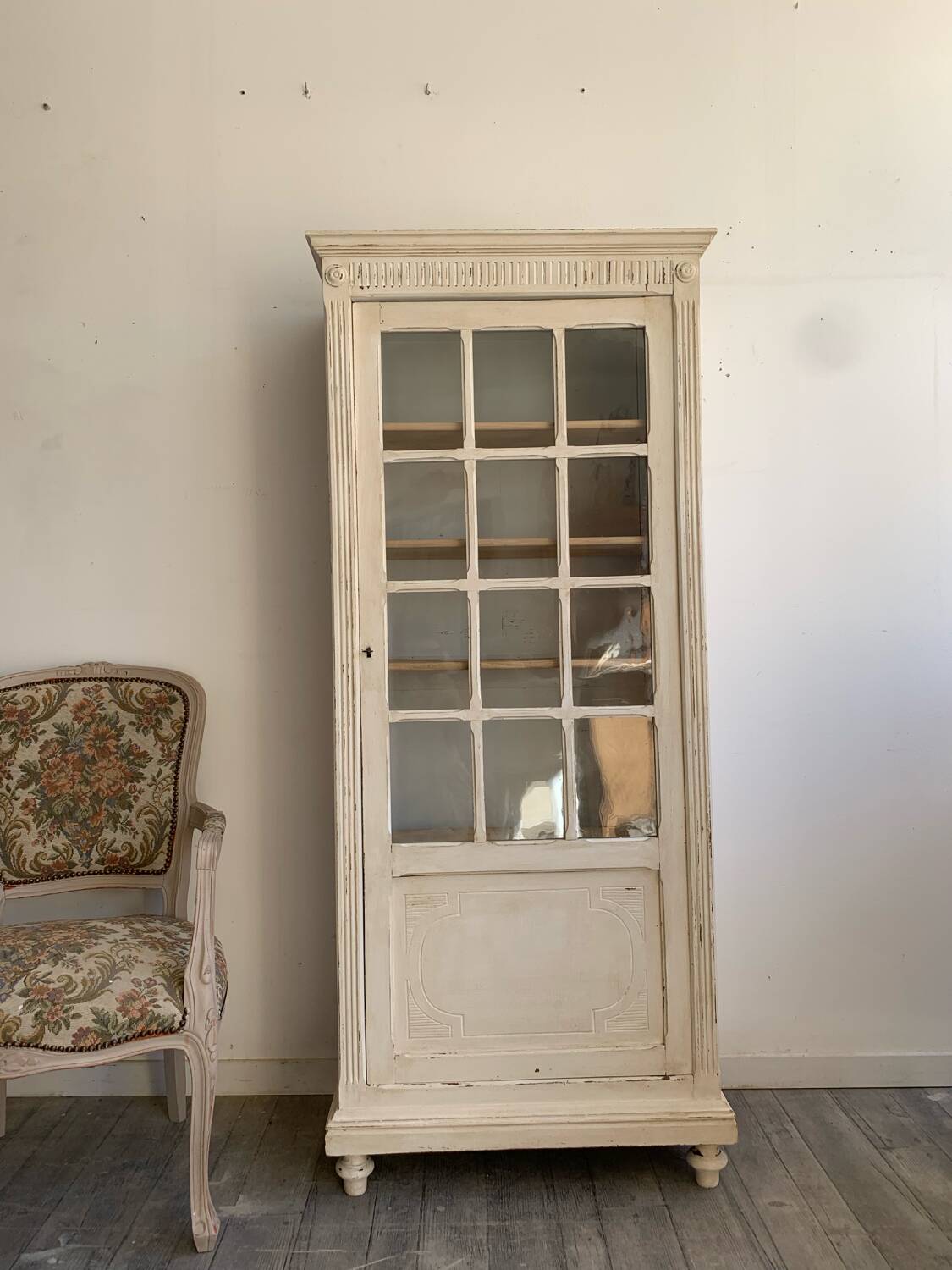 Parisian glass cabinet