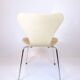 Set of eight Seven chairs - Model 3107 - natural leather - Arne Jacobsen - Fritz Hansen