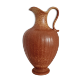 Grand vase/carafe décoratif en céramique scandinave moderne de Gunnar Nylund
