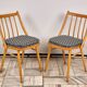 Set of 2 H-214 Dining Chairs by Jindřich Halabala, 1930s, Czechoslovakia