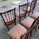 Set table ovale et 6 chaises vintage occasion