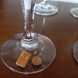 6 Nachtmann crystal wine glasses