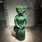 Roland Zobel - Large ceramic sculpture of a king