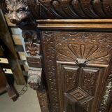 Renaissance Style Oak Sideboard