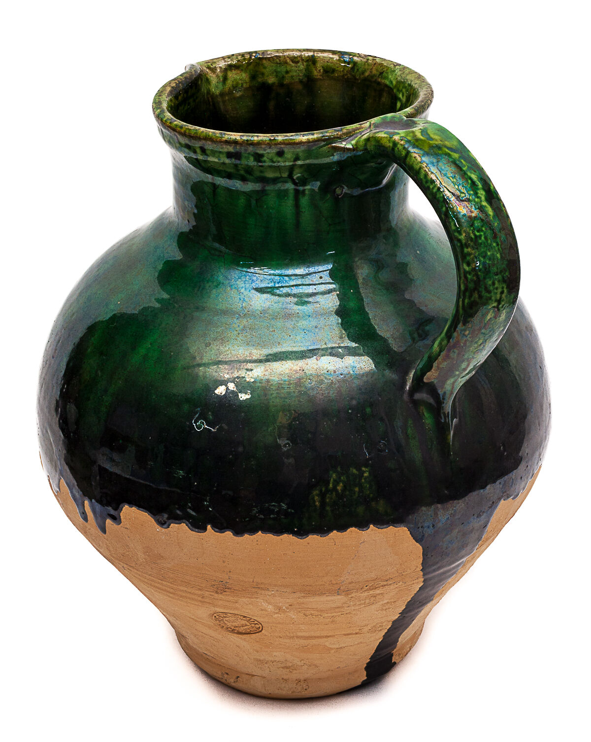 Vintage terracotta jug, 1960