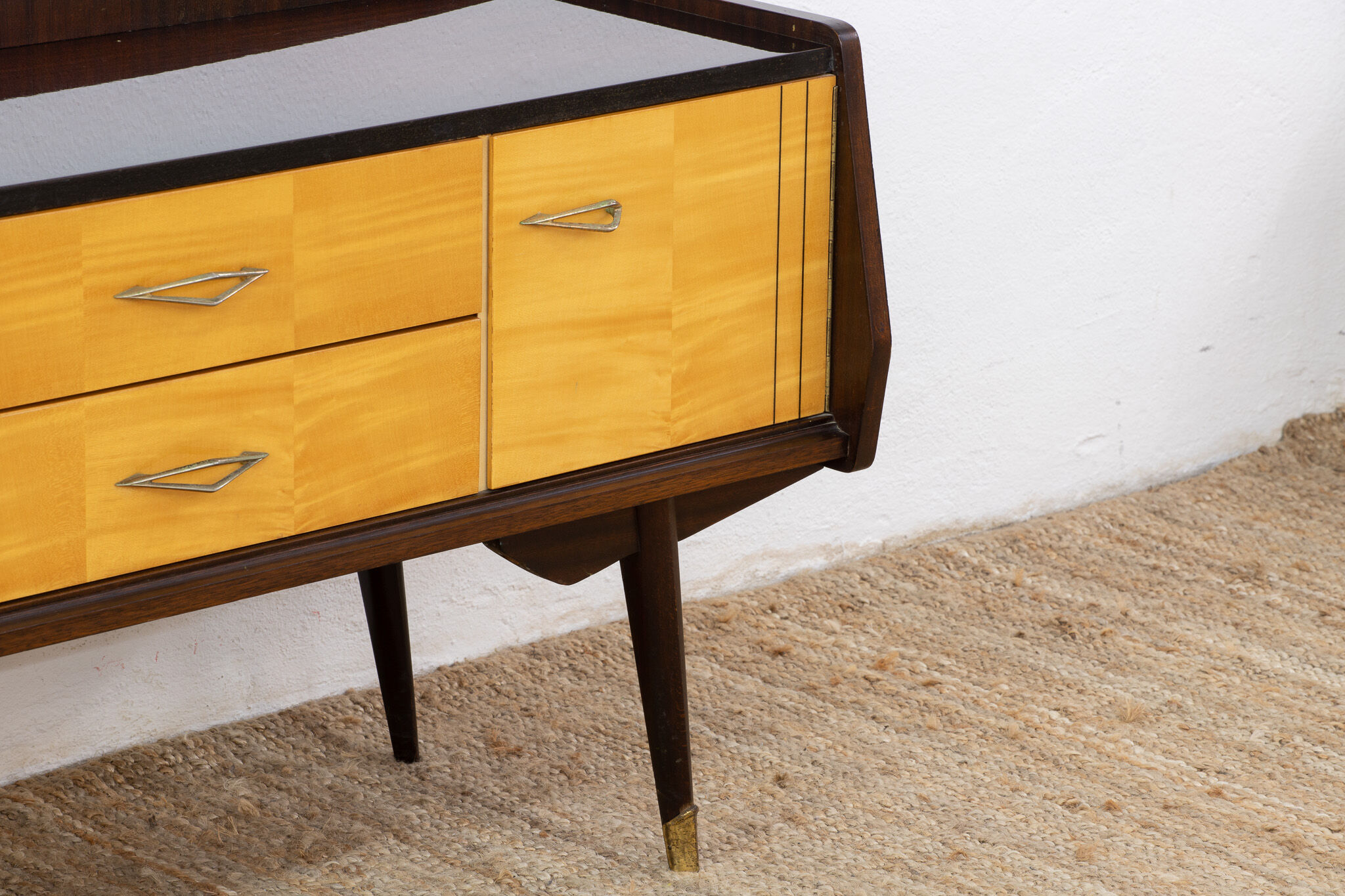 Vintage Scandinavian Enfilade – 125 cm