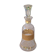 Vintage gold-plated bell-shaped carafe