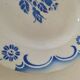 Antique ironstone plate – Demazoin Vincennes