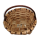 Vintage wooden basket for picking mushrooms