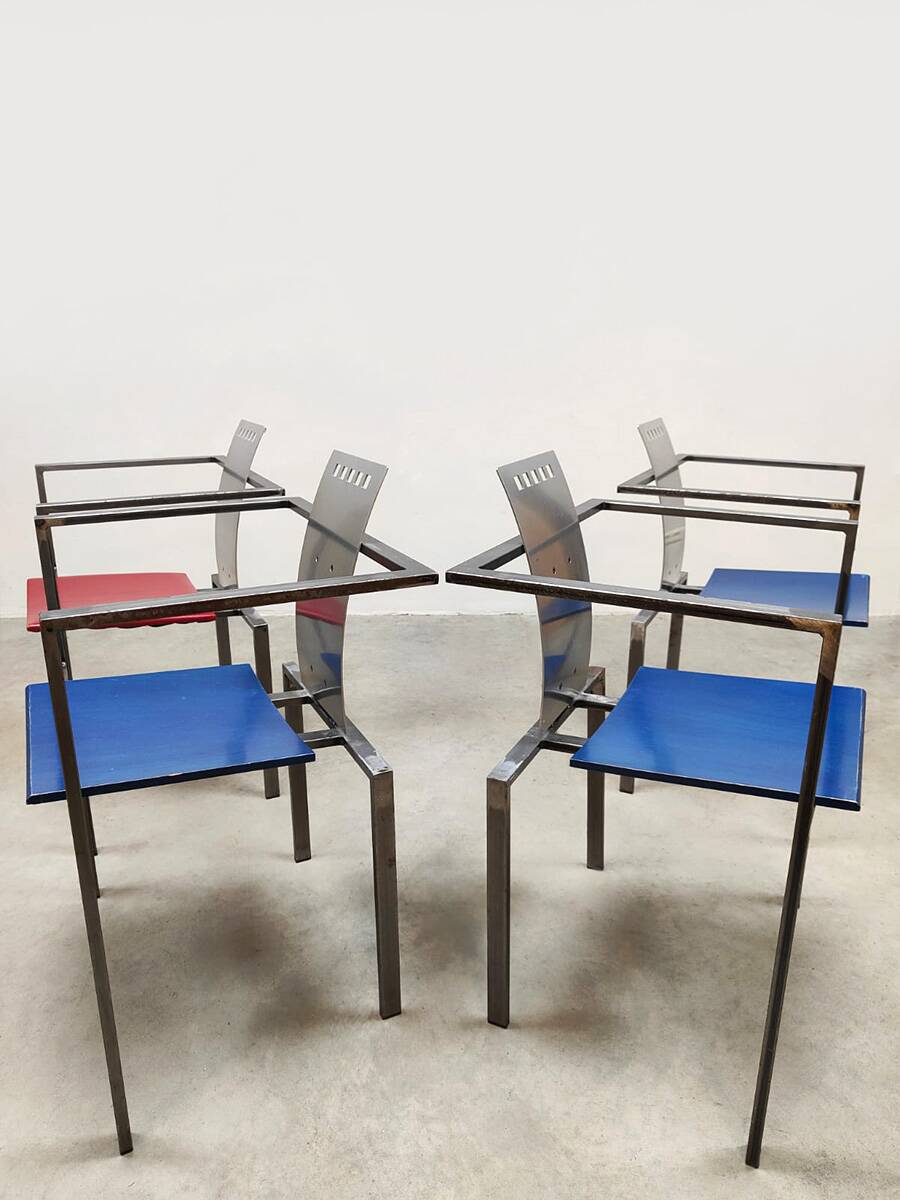 Vintage postmodern chairs 1980