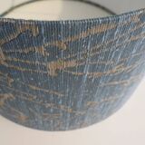 Lampe de table vintage en céramique avec abat-jour sur mesure.
