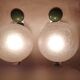 Pair of Murano glass wall light