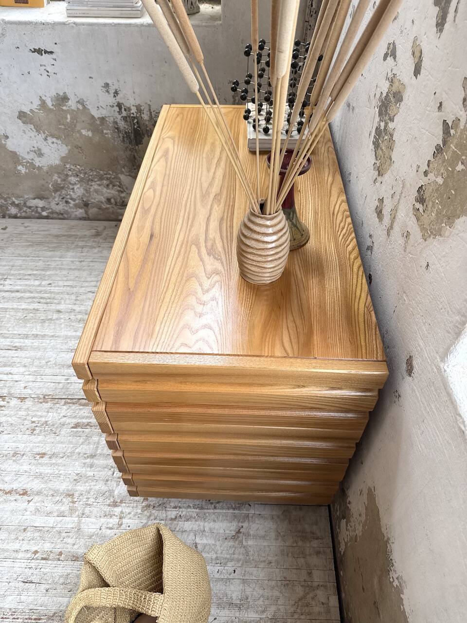 Solid oak chest of drawers Regain XL