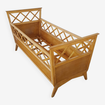 Wooden children's bed