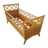 Wooden children's bed