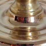 Pair of golden lamps