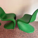 4 chaises Panton par Vitra