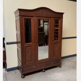 Antique Art Nouveau wardrobe