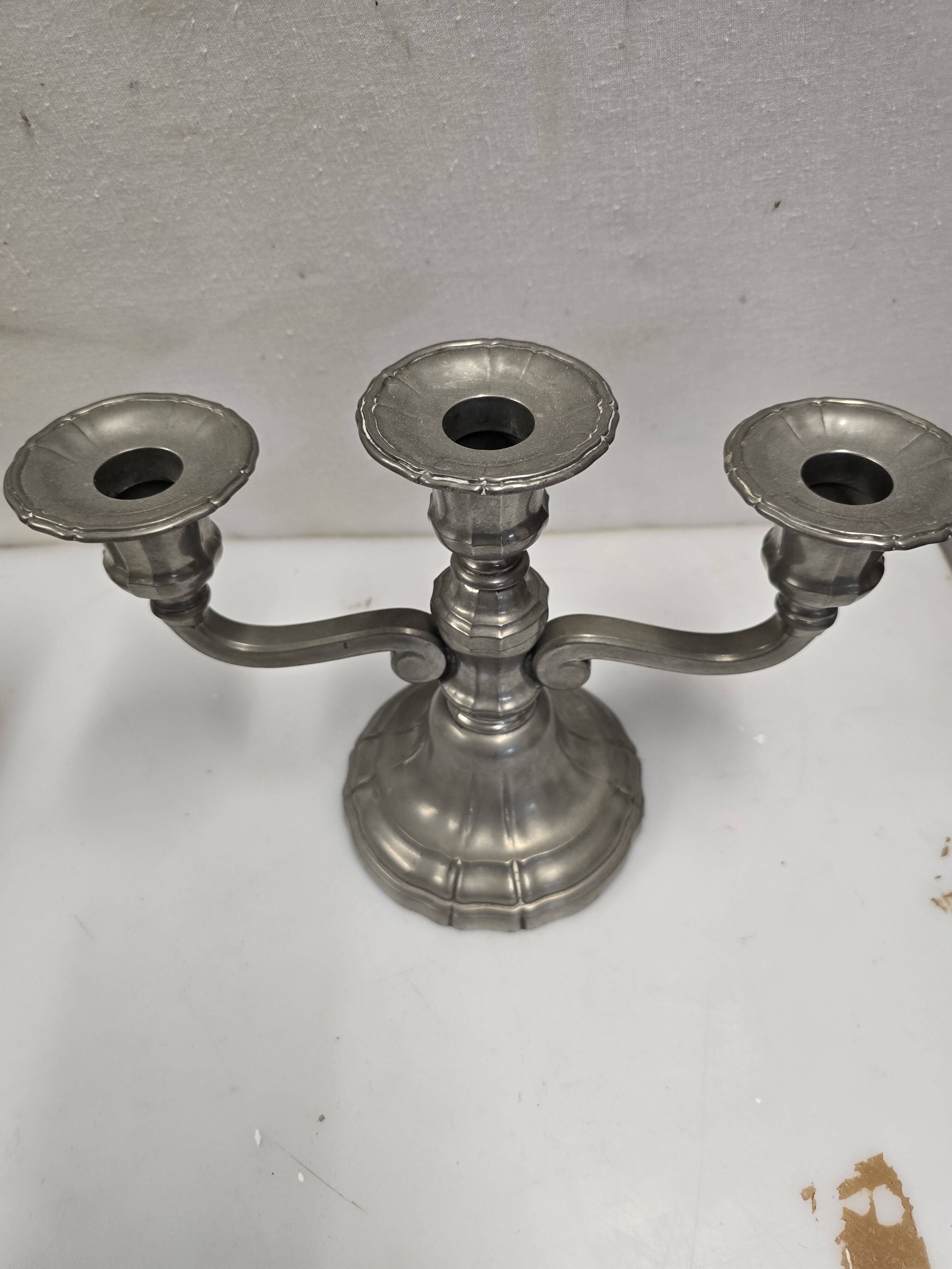 Pair of mid-20th century candlesticks