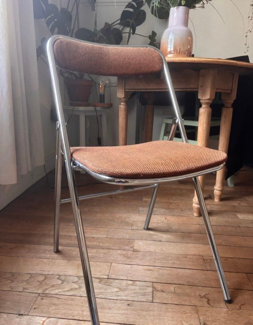 Souvignet folding chairs 1970s - made in france