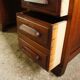 Administration desk open double face oak