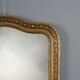 Miroir ancien en bois sculpté et doré, Italie, XIXe siècle