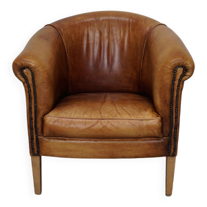 fauteuil club en cuir