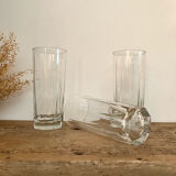 6 “Octime” long drink glasses LUMINARC France 