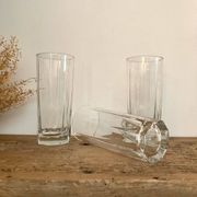 6 “Octime” long drink glasses LUMINARC France 