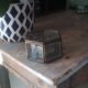 Jewelry box showcase trundle glass and brass 50s/60s
