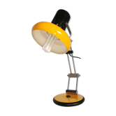 Articulated lamp in lacquered steel, Aluminor, France, 1980.