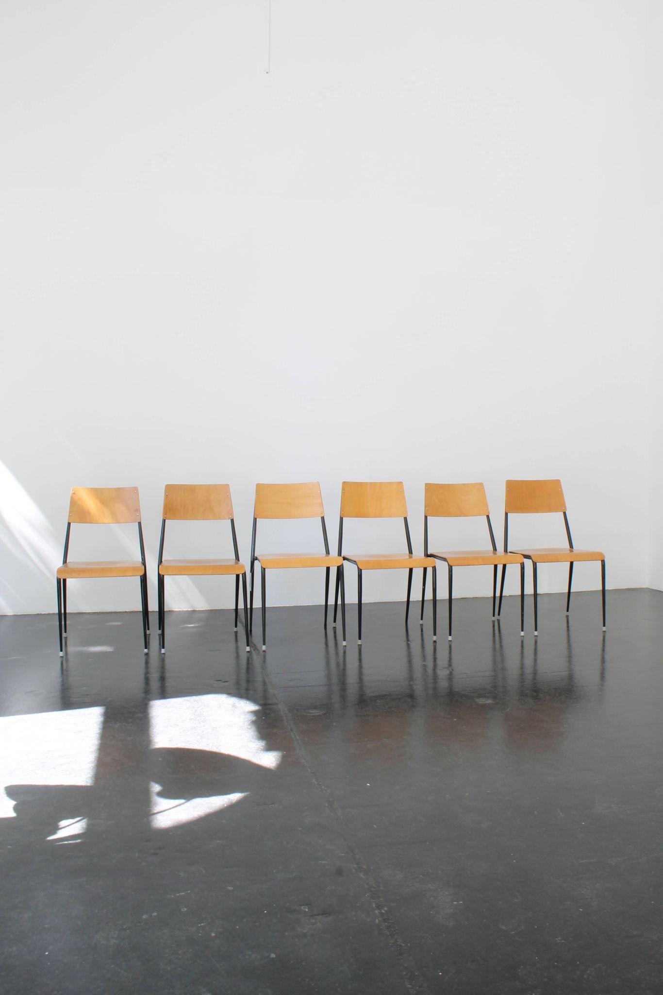 Chaise empilable par Sonett / Karl Fostel Sen.'s Erben