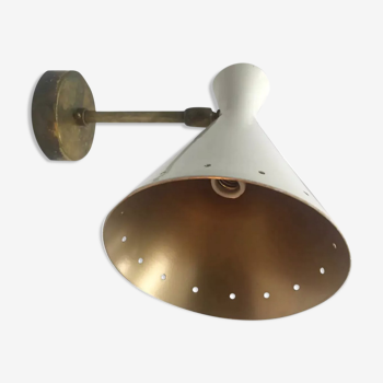 Wall lamp White Inner Cocotte Gold