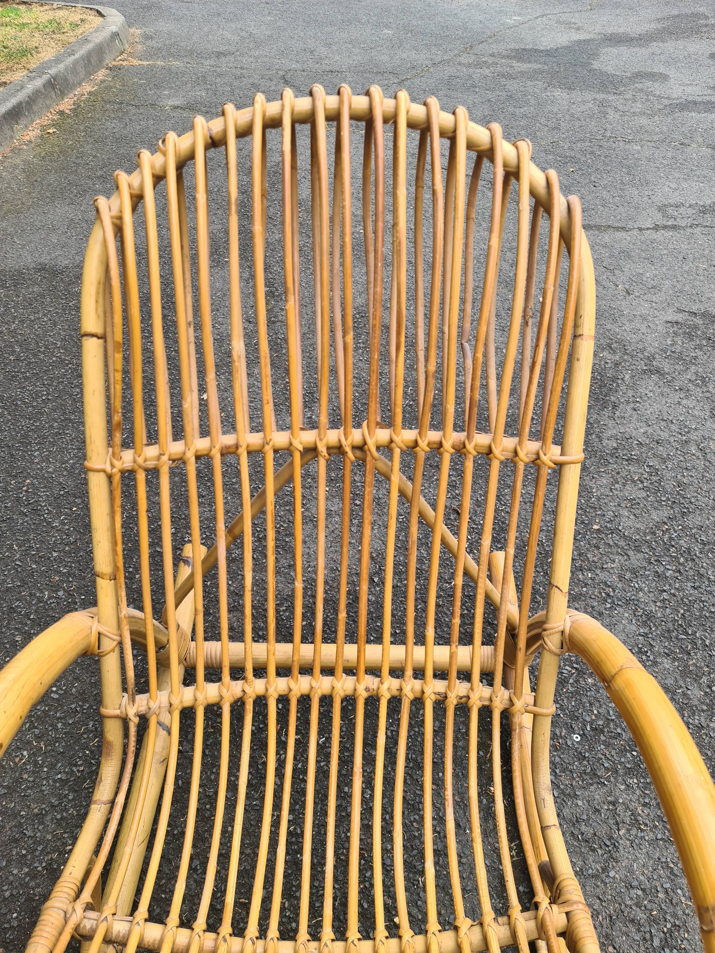 Rocking chair Rohe Noordwold vintage 60's