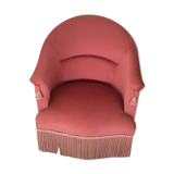 Toad armchair in Pink Velvet