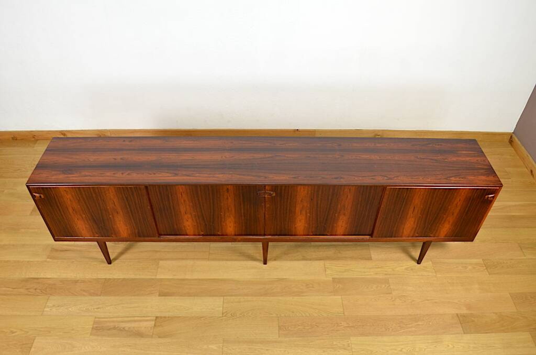 Danish enfilade in Rio rosewood by H. Rosengren Hansen 1960