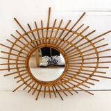Ortf rattan sun mirror