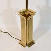 Lampe vintage en laiton massif design 1970 - 80