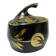 AEY Sugar Bowl Iza, black porcelain, Chodzież