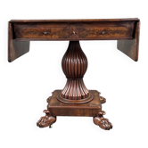Mahogany drop-leaf table, 19th century