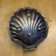 Vintage Silver-Plated Scallop Shell Butter Dish #E160