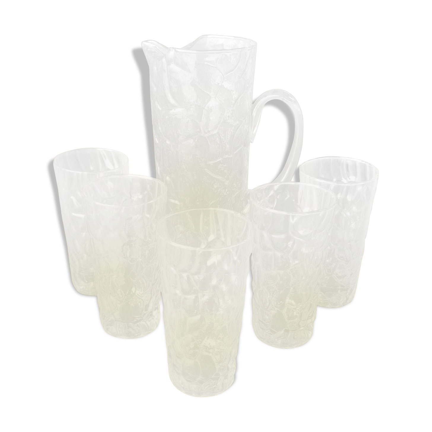 Vintage orangeade service