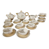 Service à café porcelaine deLimoges, manufacture Charles Ahrenfeldt