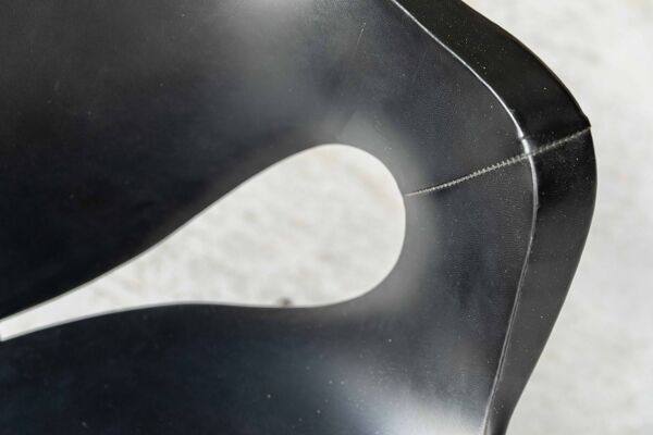 Set of 2 dining chairs by Straatman,  Loral & Cie, Belgium, 1960's