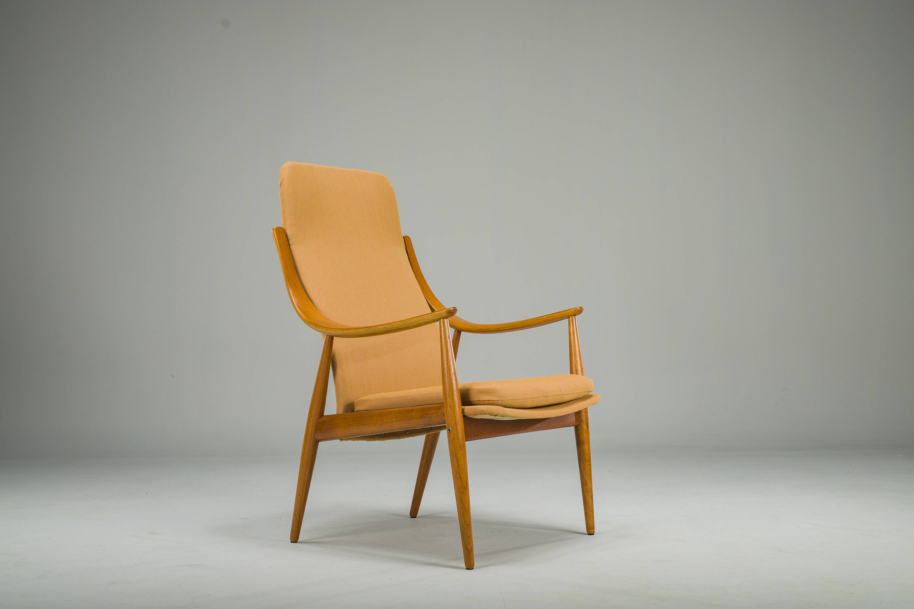 Mid-Century Teak Lounge Chair by Peter Hvidt & Orla Mølgaard for France & S