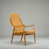 Mid-Century Teak Lounge Chair by Peter Hvidt & Orla Mølgaard for France & S